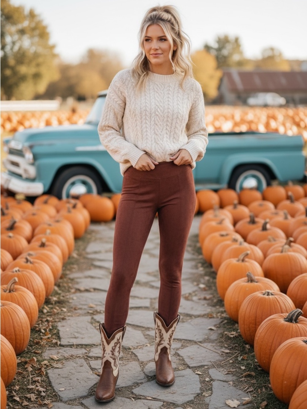 NWT SPANX Faux Suede Leggings in Dark Terracotta Size XS